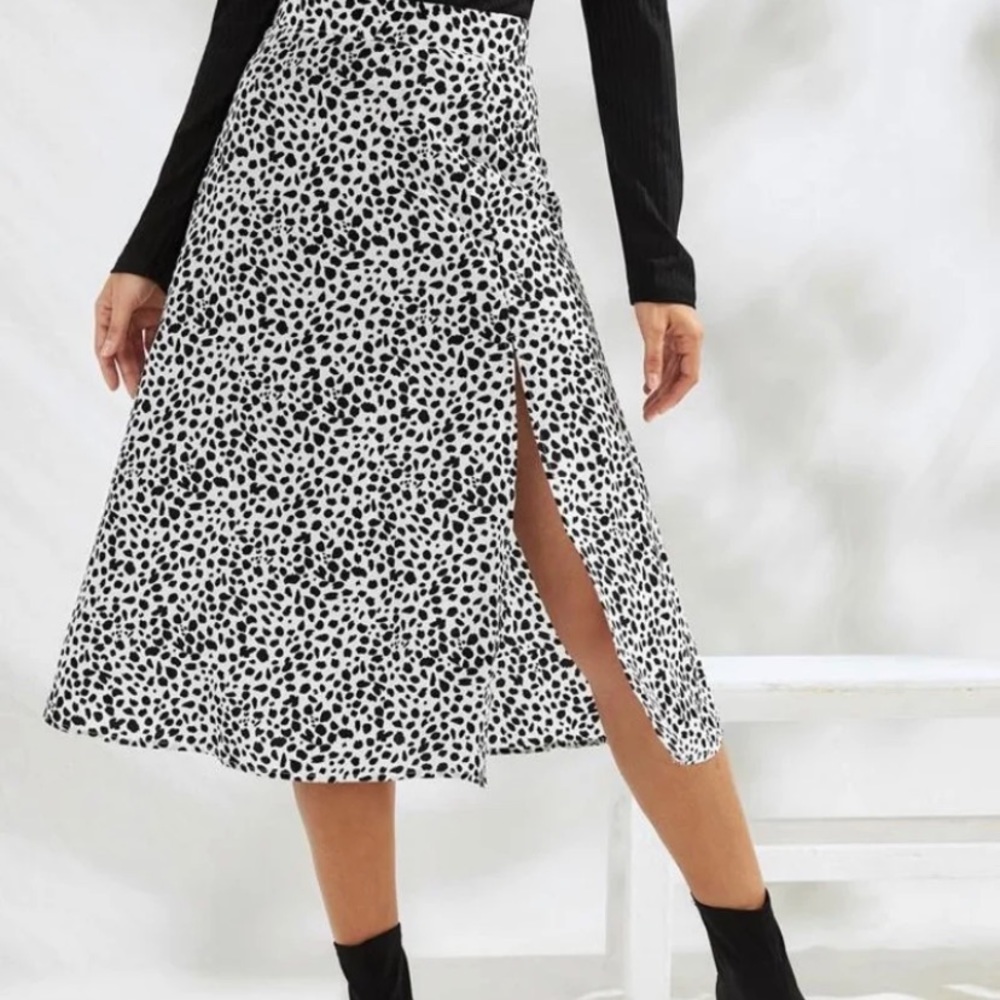 Dalmatian MIDI Skirt